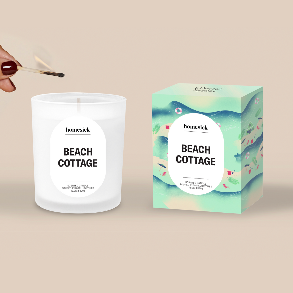 Beach Cottage Candle